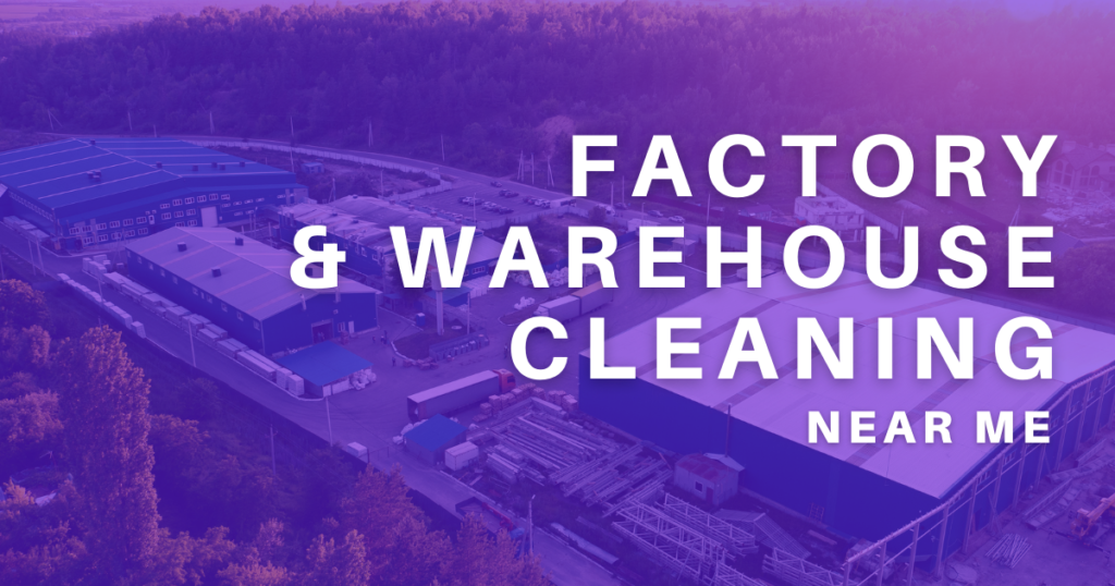 Factory and warehouse cleaning All Trade Pressure Washing Services