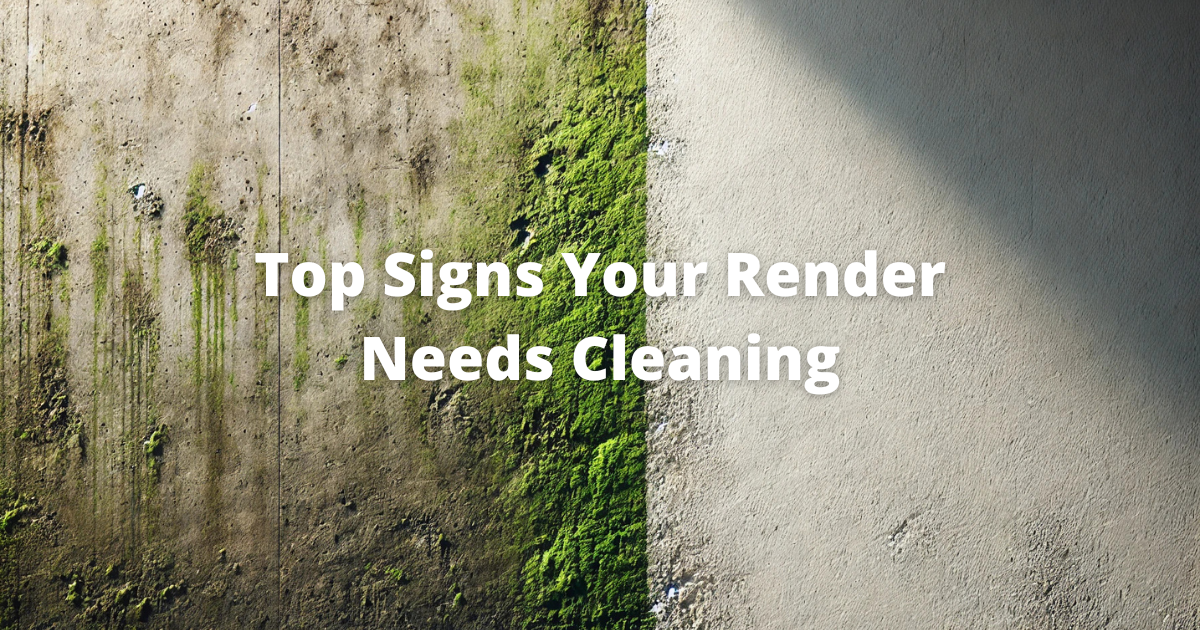 Top Signs Your Render Needs Cleaning